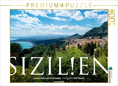 CALVENDO Puzzle EIN Motiv aus dem Kalender Sizilien – Landschaft und Architektur 1000 Teile Puzzle quer | Lege-Größe cm Foto-Puzzle für glückliche Stunden von CALVENDO
