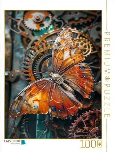 CALVENDO Puzzle EIN Motiv aus dem Kalender Steampunk Fauna | 1000 Teile Lege-Größe 64 x 48 cm Foto-Puzzle für glückliche Stunden von CALVENDO