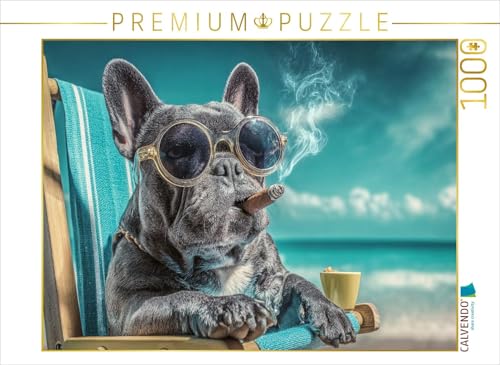 CALVENDO Puzzle EIN Motiv aus dem Kalender Strandgeflüster | 1000 Teile Lege-Größe 64 x 48 cm Foto-Puzzle für glückliche Stunden von CALVENDO