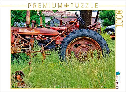 CALVENDO Puzzle EIN Motiv aus dem Kalender Traktoren - Game Over 1000 Teile Puzzle quer | 1000 Teile Lege-Größe 64 x 48 cm Foto-Puzzle für glückliche Stunden von CALVENDO