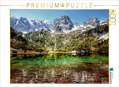 CALVENDO Puzzle EIN Motiv aus dem Kalender Traumhafte Alpen - Bergseen und Almen 1000 Teile Puzzle quer | 1000 Teile Lege-Größe 64 x 48 cm Foto-Puzzle für glückliche Stunden von CALVENDO