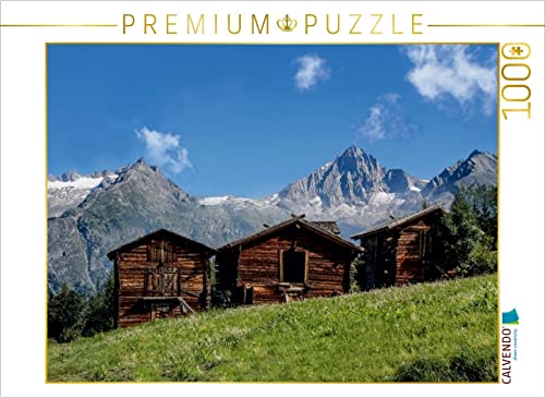 CALVENDO Puzzle EIN Motiv aus dem Kalender Wallis. Perle der Schweiz 1000 Teile Puzzle quer | 1000 Teile Lege-Größe 64 x 48 cm Foto-Puzzle für glückliche Stunden von CALVENDO