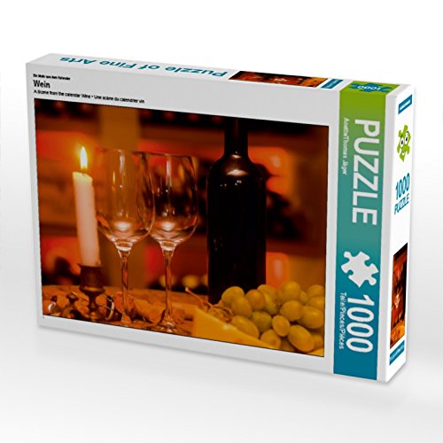 CALVENDO Puzzle EIN Motiv aus dem Kalender Wein 1000 Teile Puzzle quer | 1000 Teile Lege-Größe 64 x 48 cm Foto-Puzzle für glückliche Stunden von CALVENDO