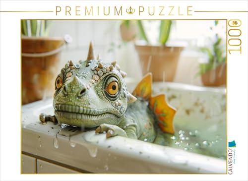 CALVENDO Puzzle EIN Motiv aus dem Kalender Wie wäre es mit einem Dinosaurier als Haustier? | 1000 Teile Lege-Größe 64 x 48 cm Foto-Puzzle für glückliche Stunden CALVENDO Puzzle EIN Motiv aus dem Kalender Wie wäre es mit einem Dinosaurier als Haustier? | 1000 Teile Lege-Größe 64 x 48 cm Foto-Puzzle für glückliche Stunden von CALVENDO