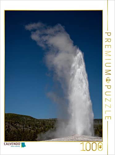 CALVENDO Puzzle EIN Motiv aus dem Kalender Yellowstone National Park - Terminplaner 1000 Teile Puzzle hoch | 1000 Teile Lege-Größe 48 x 64 cm Foto-Puzzle für glückliche Stunden von CALVENDO