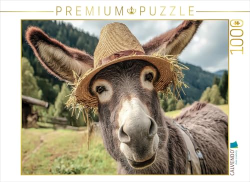 CALVENDO Puzzle EIN Strohhut im Sommer schützt vor Sonnenbrand! | 1000 Teile Lege-Größe 64 x 48 cm Foto-Puzzle für glückliche Stunden von CALVENDO