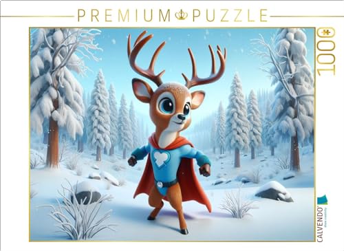 CALVENDO Puzzle EIN frostiges Superheldenabenteuer | 1000 Teile Lege-Größe 64 x 48 cm Foto-Puzzle für glückliche Stunden von CALVENDO
