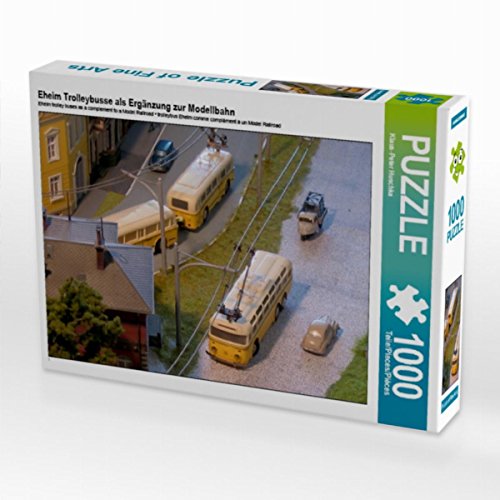 CALVENDO Puzzle Eheim Trolleybusse als Ergänzung zur Modellbahn 1000 Teile Puzzle quer | 1000 Teile Lege-Größe 64 x 48 cm Foto-Puzzle für glückliche Stunden CALVENDO Puzzle Eheim Trolleybusse als Ergänzung zur Modellbahn 1000 Teile Puzzle quer | 1000 Teile Lege-Größe 64 x 48 cm Foto-Puzzle für glückliche Stunden von CALVENDO