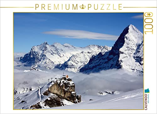 CALVENDO Puzzle Eiger, Mönch und Jungfrau 2017 1000 Teile Lege-Größe 64 x 48 cm Foto-Puzzle Bild von Bettina Schnittert CALVENDO Puzzle Eiger, Mönch und Jungfrau 2017 1000 Teile Lege-Größe 64 x 48 cm Foto-Puzzle Bild von Bettina Schnittert von CALVENDO
