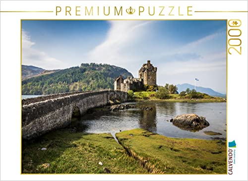 CALVENDO Puzzle Eilean Donan Castle - Isle of Skye - Eine Reise durch den Nordwesten Schottlands 2000 Teile Lege-Größe 90 x 67 cm Foto-Puzzle Bild von Dennis Westermann von CALVENDO