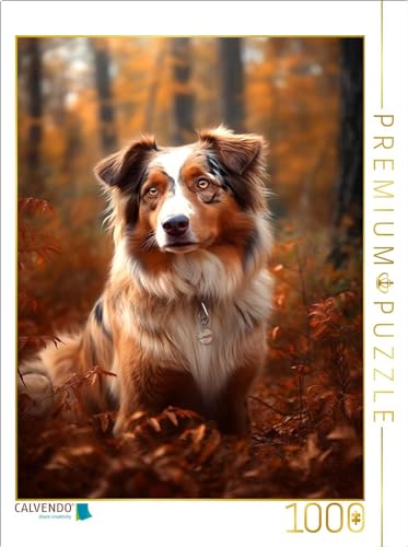 CALVENDO Puzzle EIN Motiv aus dem Kalender Australian Shepherd | Lege-Größe cm Foto-Puzzle für glückliche Stunden von CALVENDO