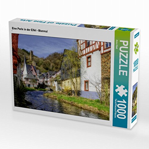 CALVENDO Puzzle Eine Perle in der Eifel - Monreal 1000 Teile Lege-Größe 64 x 48 cm Foto-Puzzle Bild von Arno Klatt von CALVENDO