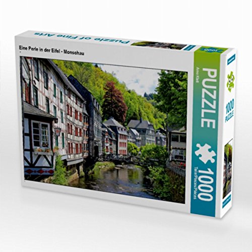 CALVENDO Puzzle Eine Perle in der Eifel - Monschau 1000 Teile Puzzle quer | 1000 Teile Lege-Größe 64 x 48 cm Foto-Puzzle für glückliche Stunden CALVENDO Puzzle Eine Perle in der Eifel - Monschau 1000 Teile Puzzle quer | 1000 Teile Lege-Größe 64 x 48 cm Foto-Puzzle für glückliche Stunden von CALVENDO