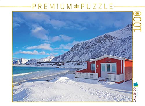 CALVENDO Puzzle Einsame Hütte im Nordland 1000 Teile Puzzle quer | 1000 Teile Lege-Größe 64 x 48 cm Foto-Puzzle für glückliche Stunden CALVENDO Puzzle Einsame Hütte im Nordland 1000 Teile Puzzle quer | 1000 Teile Lege-Größe 64 x 48 cm Foto-Puzzle für glückliche Stunden von CALVENDO