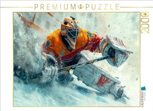 CALVENDO Puzzle Eishockey, Einsatz für den Sieg | 2000 Teile Lege-Größe 90 x 67 cm Foto-Puzzle für glückliche Stunden CALVENDO Puzzle Eishockey, Einsatz für den Sieg | 2000 Teile Lege-Größe 90 x 67 cm Foto-Puzzle für glückliche Stunden von CALVENDO