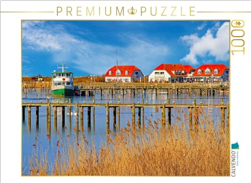 CALVENDO Puzzle Eiszeit im Salzhaff | 1000 Teile Lege-Größe 64 x 48 cm Foto-Puzzle für glückliche Stunden von CALVENDO