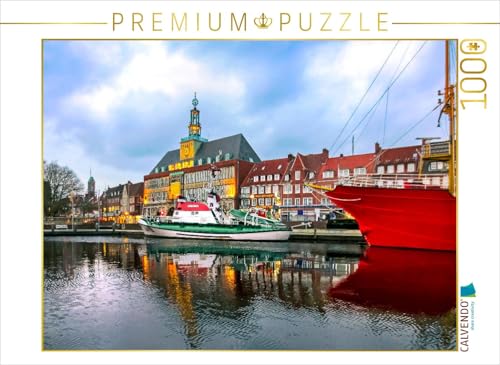 CALVENDO Puzzle Emden - Ratsdelft | Lege-Größe cm Foto-Puzzle für glückliche Stunden von CALVENDO