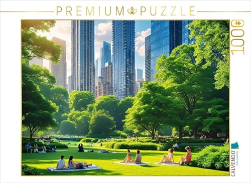 CALVENDO Puzzle Entspannen und Durchatmen im Park | 1000 Teile Lege-Größe 64 x 48 cm Foto-Puzzle für glückliche Stunden von CALVENDO