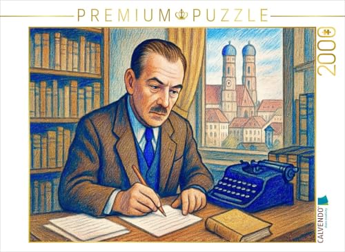 CALVENDO Puzzle Erich Kästner | 2000 Teile Lege-Größe 90 x 67 cm Foto-Puzzle für glückliche Stunden von CALVENDO