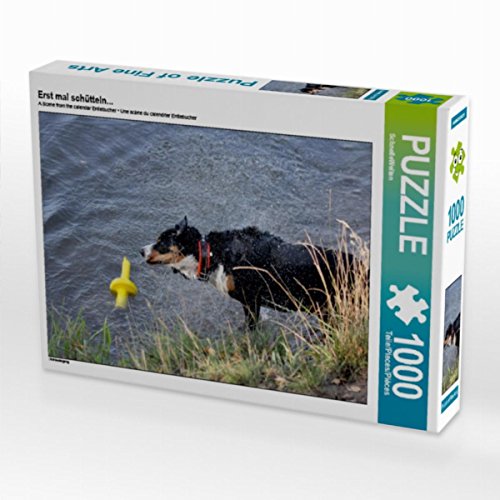 CALVENDO Puzzle Erst mal schütteln... 1000 Teile Puzzle quer | 1000 Teile Lege-Größe 64 x 48 cm Foto-Puzzle für glückliche Stunden CALVENDO Puzzle Erst mal schütteln... 1000 Teile Puzzle quer | 1000 Teile Lege-Größe 64 x 48 cm Foto-Puzzle für glückliche Stunden von CALVENDO