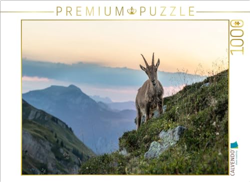 CALVENDO Puzzle Erwachen in den Bergen | 1000 Teile Lege-Größe 64 x 48 cm Foto-Puzzle für glückliche Stunden von CALVENDO