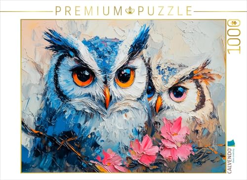 CALVENDO Puzzle Eulen in der Morgendämmerung | 1000 Teile Lege-Größe 64 x 48 cm Foto-Puzzle für glückliche Stunden CALVENDO Puzzle Eulen in der Morgendämmerung | 1000 Teile Lege-Größe 64 x 48 cm Foto-Puzzle für glückliche Stunden von CALVENDO