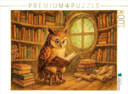 CALVENDO Puzzle Eulenzauber in der Baumhausbibliothek | 1000 Teile Lege-Größe 64 x 48 cm Foto-Puzzle für glückliche Stunden CALVENDO Puzzle Eulenzauber in der Baumhausbibliothek | 1000 Teile Lege-Größe 64 x 48 cm Foto-Puzzle für glückliche Stunden von CALVENDO