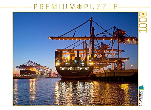 CALVENDO Puzzle Eurokai und Burchardkai 1000 Teile Puzzle quer | 1000 Teile Lege-Größe 64 x 48 cm Foto-Puzzle für glückliche Stunden CALVENDO Puzzle Eurokai und Burchardkai 1000 Teile Puzzle quer | 1000 Teile Lege-Größe 64 x 48 cm Foto-Puzzle für glückliche Stunden von CALVENDO