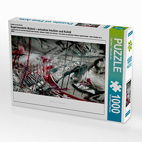 CALVENDO Puzzle Experimentelle Malerei – zwischen Intuition und Kalkül 1000 Teile Lege-Größe 64 x 48 cm Foto-Puzzle Bild von »Merzolio« von CALVENDO