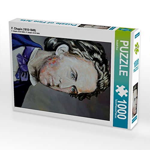 CALVENDO Puzzle F. Chopin (1810-1849) 1000 Teile Puzzle hoch | 1000 Teile Lege-Größe 48 x 64 cm Foto-Puzzle für glückliche Stunden von CALVENDO