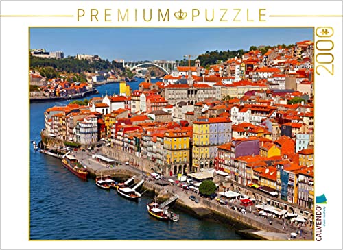 CALVENDO Puzzle Farbige Altstadt Architektur 2000 Teile Puzzle quer | 2000 Teile Lege-Größe 90 x 67 cm Foto-Puzzle für glückliche Stunden von CALVENDO