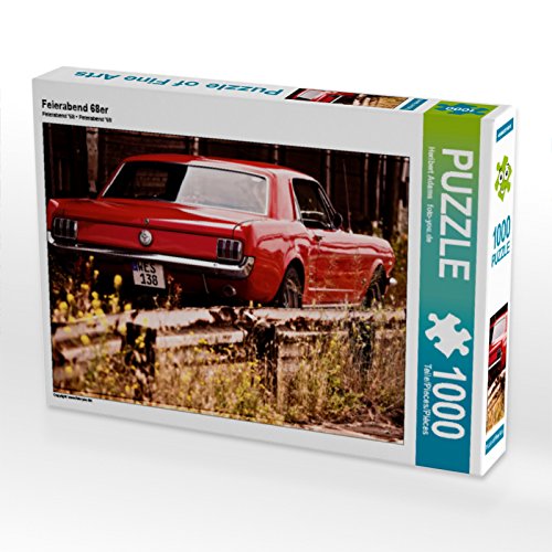 CALVENDO Puzzle Feierabend 68er 1000 Teile Puzzle quer | Lege-Größe cm Foto-Puzzle für glückliche Stunden von CALVENDO