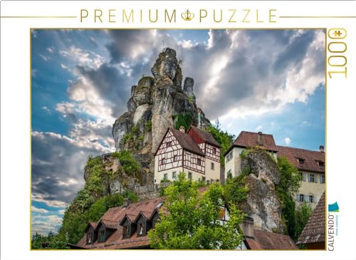 CALVENDO Puzzle Felsburg, Tüchersfeld | 1000 Teile Lege-Größe 64 x 48 cm Foto-Puzzle für glückliche Stunden von CALVENDO