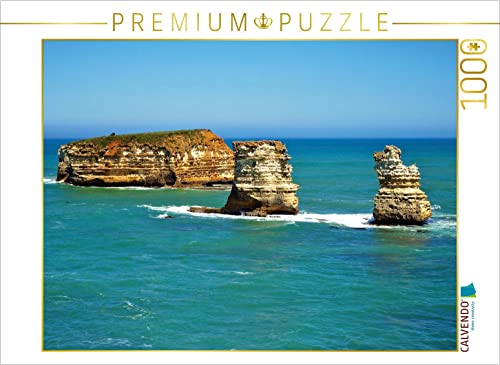 CALVENDO Puzzle Felsen in der Bay of Islands 1000 Teile Puzzle quer | 1000 Teile Lege-Größe 64 x 48 cm Foto-Puzzle für glückliche Stunden von CALVENDO