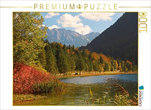 CALVENDO Puzzle Ferchensee Mittenwald 1000 Teile Puzzle quer | 1000 Teile Lege-Größe 64 x 48 cm Foto-Puzzle für glückliche Stunden von CALVENDO