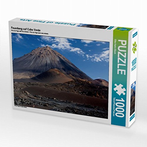 CALVENDO Puzzle Feuerberg auf Cabo Verde 1000 Teile Lege-Größe 64 x 48 cm Foto-Puzzle Bild von Elke Karin Bloch von CALVENDO