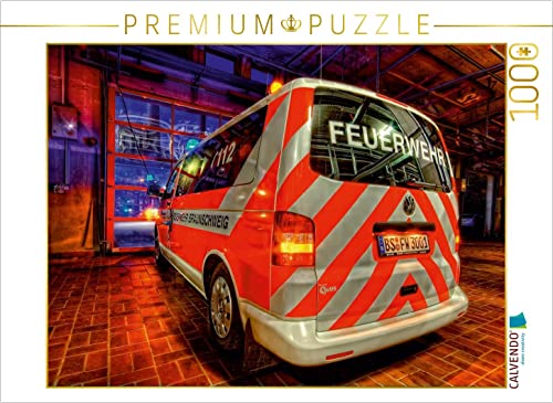 CALVENDO Puzzle EIN Motiv aus dem Kalender Feuerwehr Braunschweig 1000 Teile Puzzle quer | 1000 Teile Lege-Größe 64 x 48 cm Foto-Puzzle für glückliche Stunden von CALVENDO