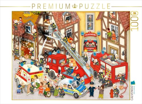 CALVENDO Puzzle Feuerwehr in Meinem Dorf | 1000 Teile Lege-Größe 64 x 48 cm Foto-Puzzle für glückliche Stunden CALVENDO Puzzle Feuerwehr in Meinem Dorf | 1000 Teile Lege-Größe 64 x 48 cm Foto-Puzzle für glückliche Stunden von CALVENDO