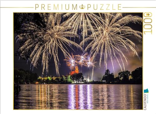 CALVENDO Puzzle Feuerwerk Müritzfest, über Tiefwarensee | 1000 Teile Lege-Größe 64 x 48 cm Foto-Puzzle für glückliche Stunden CALVENDO Puzzle Feuerwerk Müritzfest, über Tiefwarensee | 1000 Teile Lege-Größe 64 x 48 cm Foto-Puzzle für glückliche Stunden von CALVENDO