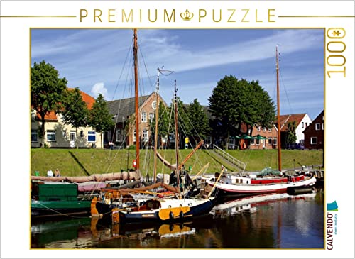 CALVENDO Puzzle Fischerhafen Carolinensiel, Ostfriesland 1000 Teile Lege-Größe 64 x 48 cm Foto-Puzzle Bild von Lothar Reupert von CALVENDO