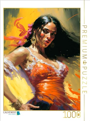 CALVENDO Puzzle Flamencotänzerin | 1000 Teile Lege-Größe 64 x 48 cm Foto-Puzzle für glückliche Stunden CALVENDO Puzzle Flamencotänzerin | 1000 Teile Lege-Größe 64 x 48 cm Foto-Puzzle für glückliche Stunden von CALVENDO