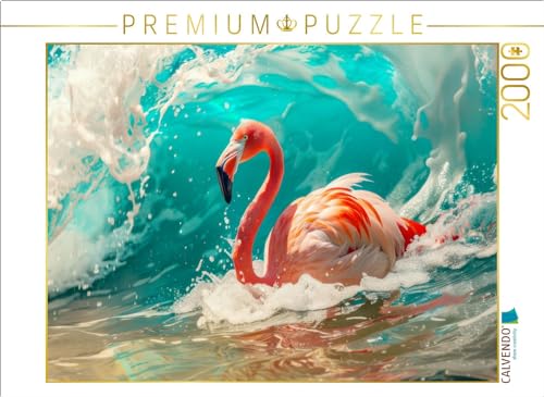 CALVENDO Puzzle Flamingos | 2000 Teile Lege-Größe 90 x 67 cm Foto-Puzzle für glückliche Stunden CALVENDO Puzzle Flamingos | 2000 Teile Lege-Größe 90 x 67 cm Foto-Puzzle für glückliche Stunden von CALVENDO