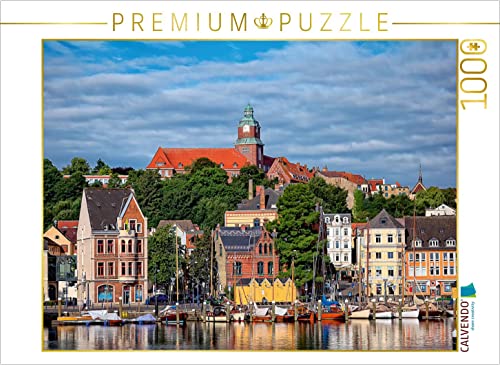 CALVENDO Puzzle Flensburg 1000 Teile Lege-Größe 64 x 48 cm Foto-Puzzle Bild von Peter Roder von CALVENDO