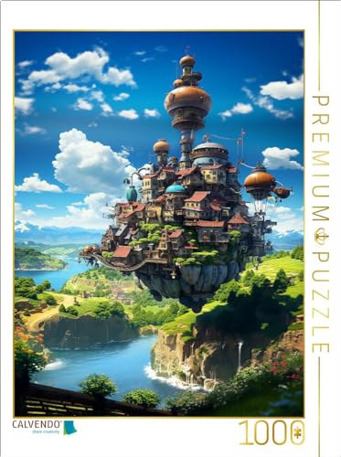 CALVENDO Puzzle Fliegende Insel im Anime Manga Style | 1000 Teile Lege-Größe 48 x 64 cm Foto-Puzzle für glückliche Stunden CALVENDO Puzzle Fliegende Insel im Anime Manga Style | 1000 Teile Lege-Größe 48 x 64 cm Foto-Puzzle für glückliche Stunden von CALVENDO