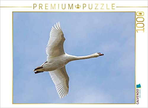 CALVENDO Puzzle Fliegender Schwan 1000 Teile Puzzle quer | 1000 Teile Lege-Größe 64 x 48 cm Foto-Puzzle für glückliche Stunden CALVENDO Puzzle Fliegender Schwan 1000 Teile Puzzle quer | 1000 Teile Lege-Größe 64 x 48 cm Foto-Puzzle für glückliche Stunden von CALVENDO
