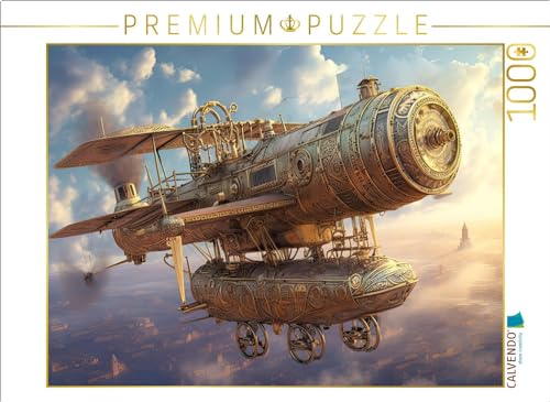 CALVENDO Puzzle Flügel-Luftschiff | 1000 Teile Lege-Größe 64 x 48 cm Foto-Puzzle für glückliche Stunden von CALVENDO