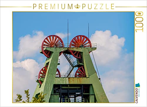 CALVENDO Puzzle Förderturm Haus Aden 1000 Teile Puzzle quer | 1000 Teile Lege-Größe 64 x 48 cm Foto-Puzzle für glückliche Stunden von CALVENDO