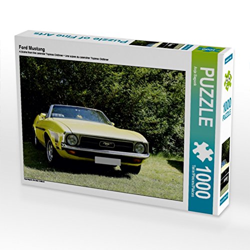 CALVENDO Puzzle Ford Mustang 1000 Teile Puzzle quer | 1000 Teile Lege-Größe 64 x 48 cm Foto-Puzzle für glückliche Stunden von CALVENDO