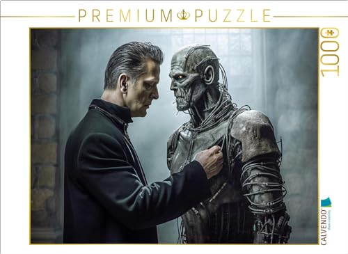 CALVENDO Puzzle Frankensteins Monster von Mary Shelly | 1000 Teile Lege-Größe 64 x 48 cm Foto-Puzzle für glückliche Stunden CALVENDO Puzzle Frankensteins Monster von Mary Shelly | 1000 Teile Lege-Größe 64 x 48 cm Foto-Puzzle für glückliche Stunden von CALVENDO