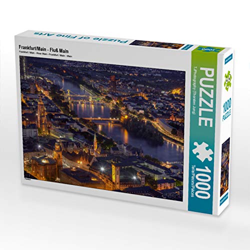 CALVENDO Puzzle Frankfurt/Main - Fluß Main 1000 Teile Puzzle quer | 1000 Teile Lege-Größe 64 x 48 cm Foto-Puzzle für glückliche Stunden CALVENDO Puzzle Frankfurt/Main - Fluß Main 1000 Teile Puzzle quer | 1000 Teile Lege-Größe 64 x 48 cm Foto-Puzzle für glückliche Stunden von CALVENDO